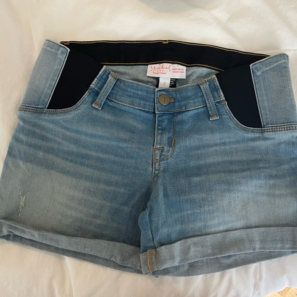 Isabel Maternity MIDI Short sizes 2 and 4